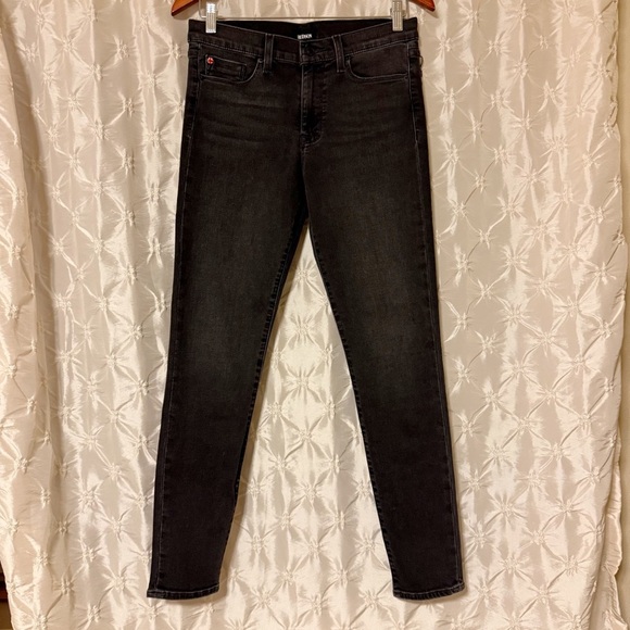 Hudson Jeans Dark Gray Skinny Stretch Jeans - Picture 1 of 11